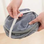 Panier à linge double respirant avec poignées - Vignette | Au comptoir des paniers