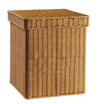 Panier à linge osier multifonctions avec couvercle - Vignette | Au comptoir des paniers