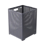 Panier à linge plastique rectangulaire et pliable - Vignette | Au comptoir des paniers