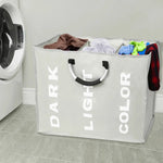 Panier à linge rétractable à trois compartiments - Vignette | Au comptoir des paniers