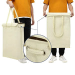 Panier à linge rétractable élégant et imperméable - Vignette | Au comptoir des paniers