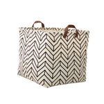 Panier de rangement de jouet motifs géométriques - Vignette | Au comptoir des paniers