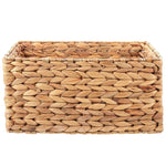 Panier effet osier rangement rectangulaire en paille - Vignette | Au comptoir des paniers