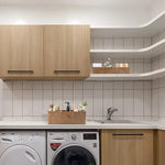 Panier en osier rangement rectangulaire à compartiments - Vignette | Au comptoir des paniers