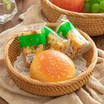 Panier en osier rangement rond et rustique - Vignette | Au comptoir des paniers