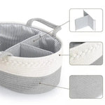 Panier rangement bébé avec compartiments détachables - Vignette | Au comptoir des paniers