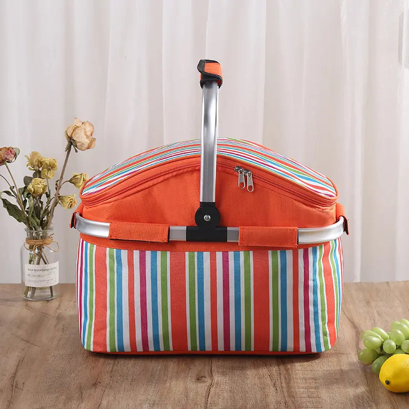 Panier pique nique isotherme pliable 30L pratique