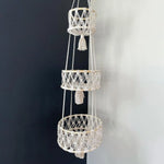 Panier à fruit à étage en macramé - Vignette | Au comptoir des paniers