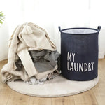 Panier à linge rétractable minimaliste et durable - Vignette | Au comptoir des paniers