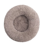 Panier rond en peluche pour chien - Vignette | Au comptoir des paniers