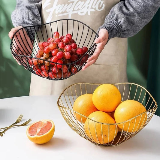 Panier à fruit en métal léger et portable