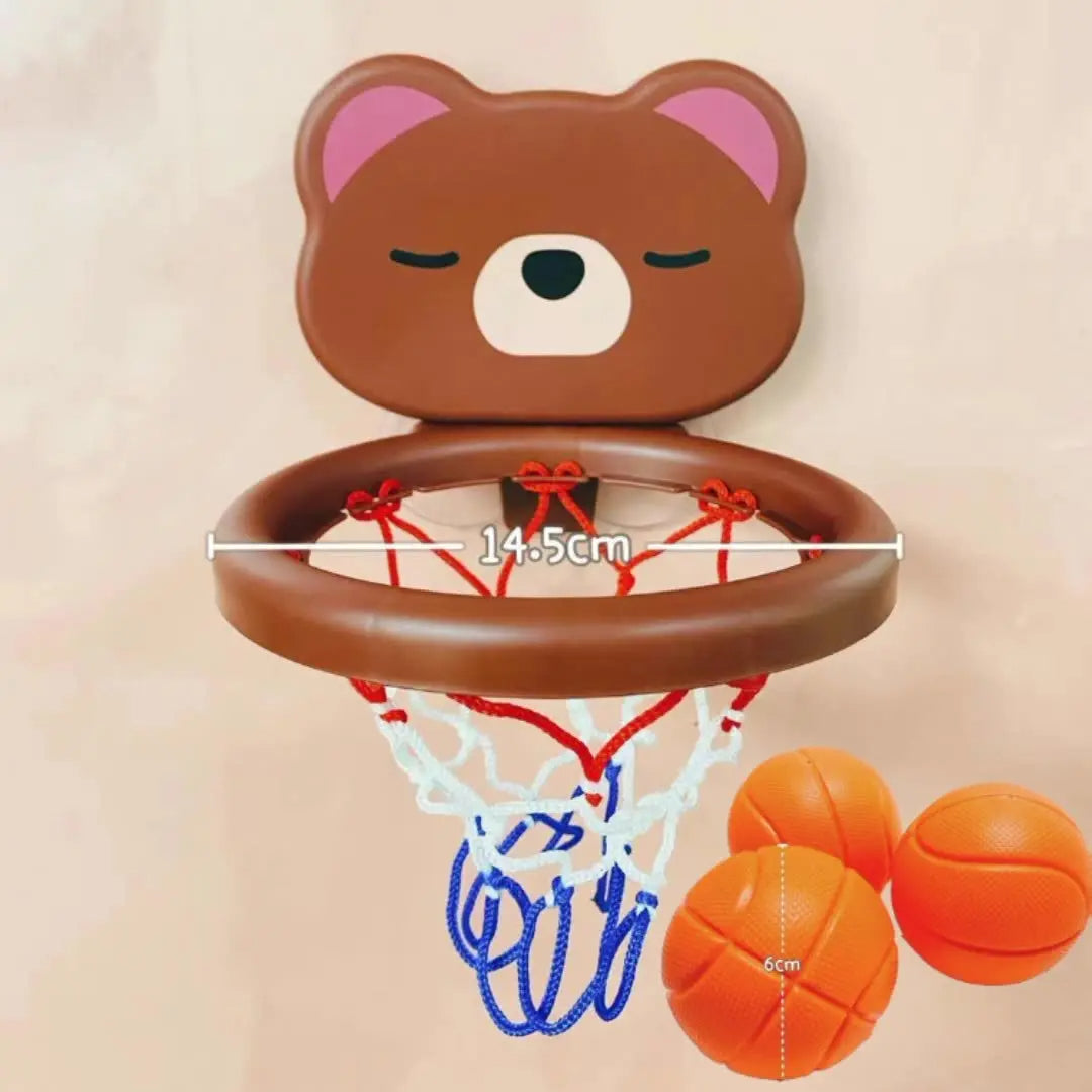 Panier de basket enfant en forme d'ourson mignon