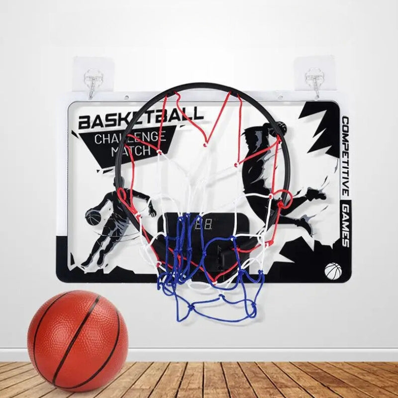 Panier de basket mural électronique à éclairage LED