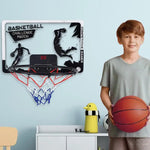 Panier de basket mural électronique à éclairage LED - Vignette | Au comptoir des paniers