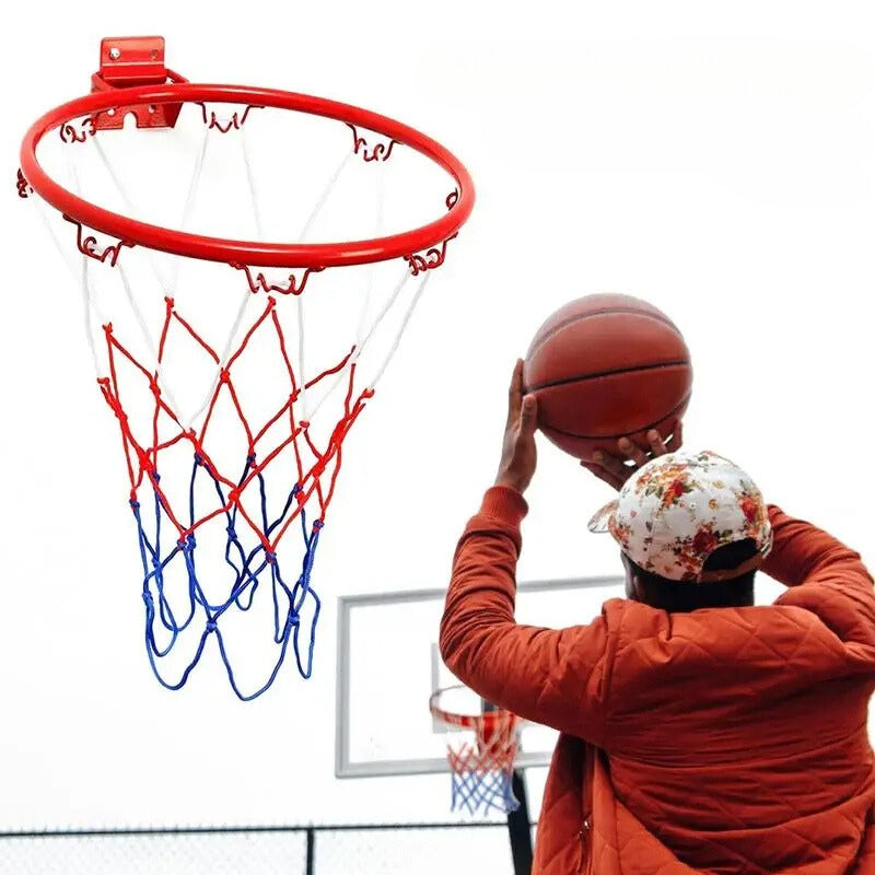 Panier de basket mural rétractable avec filet