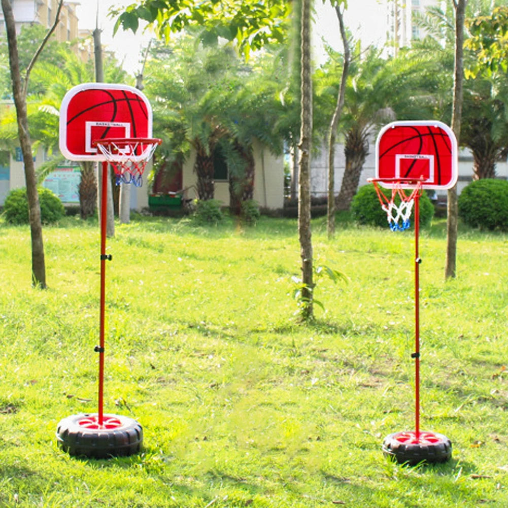 Panier de basket sur pied réglable pour enfant